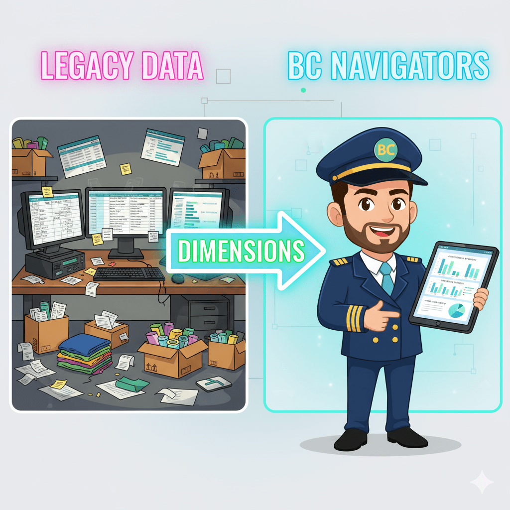 Business Central – Dimension (ติด Tag&nbsp;ให้งบการเงิน)