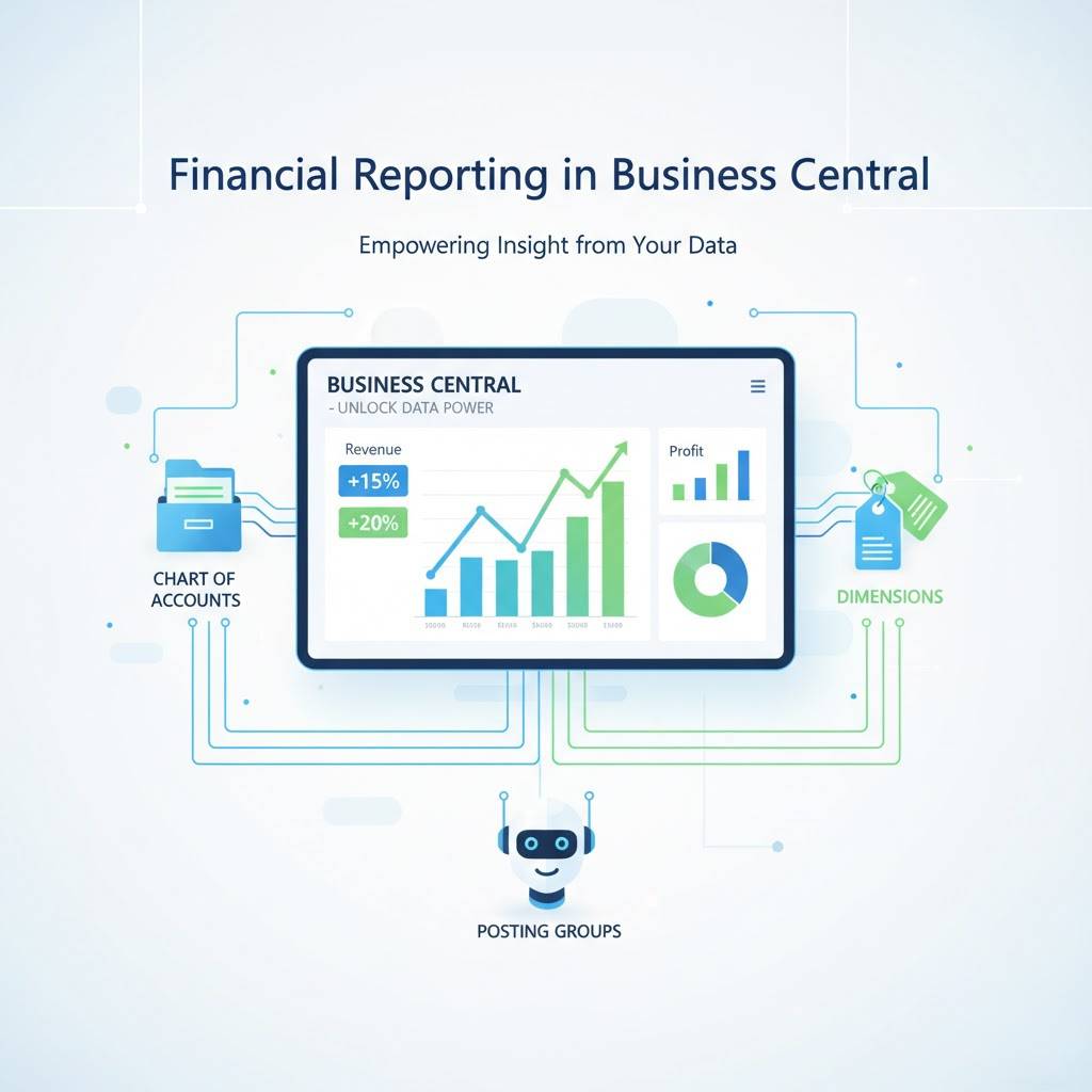 Business Central – Financial Report (การสร้างงบการเงิน) 💡